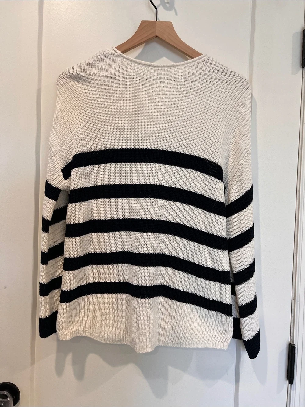FRAME Oversized Striped Sweater
